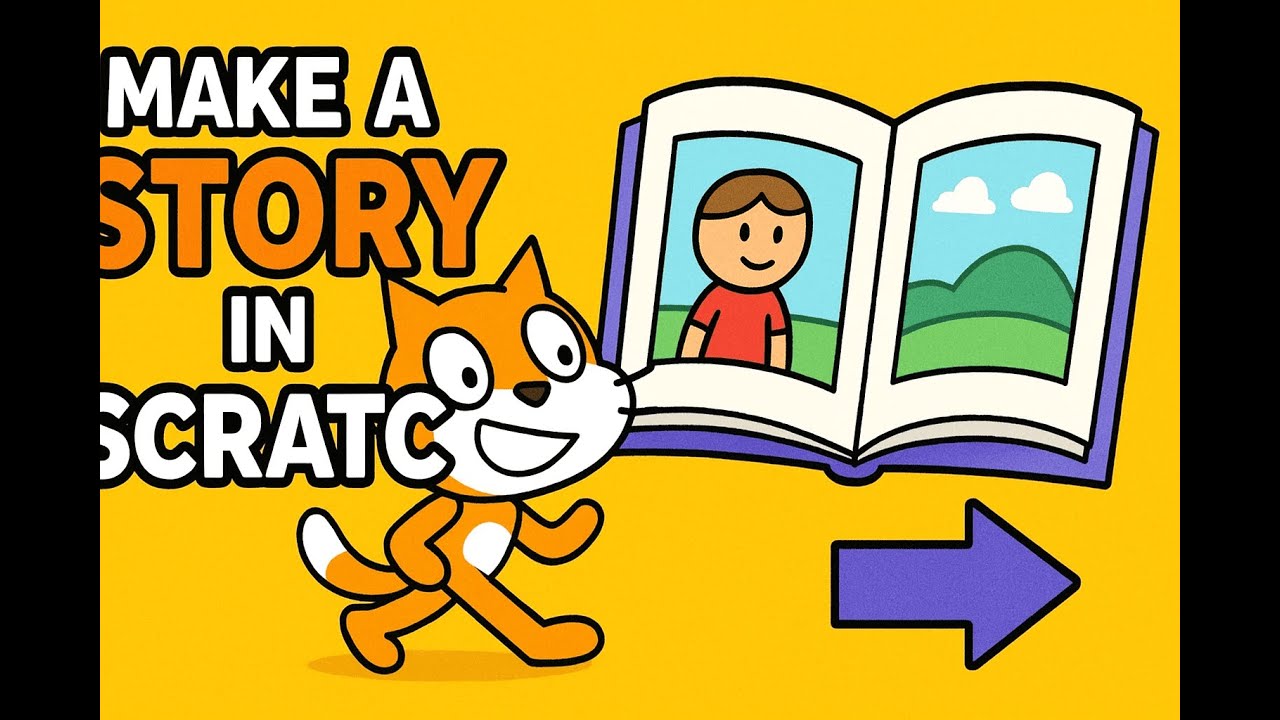 🎬 How to Make a Story in Scratch | Step-by-Step Tutorial 🎬