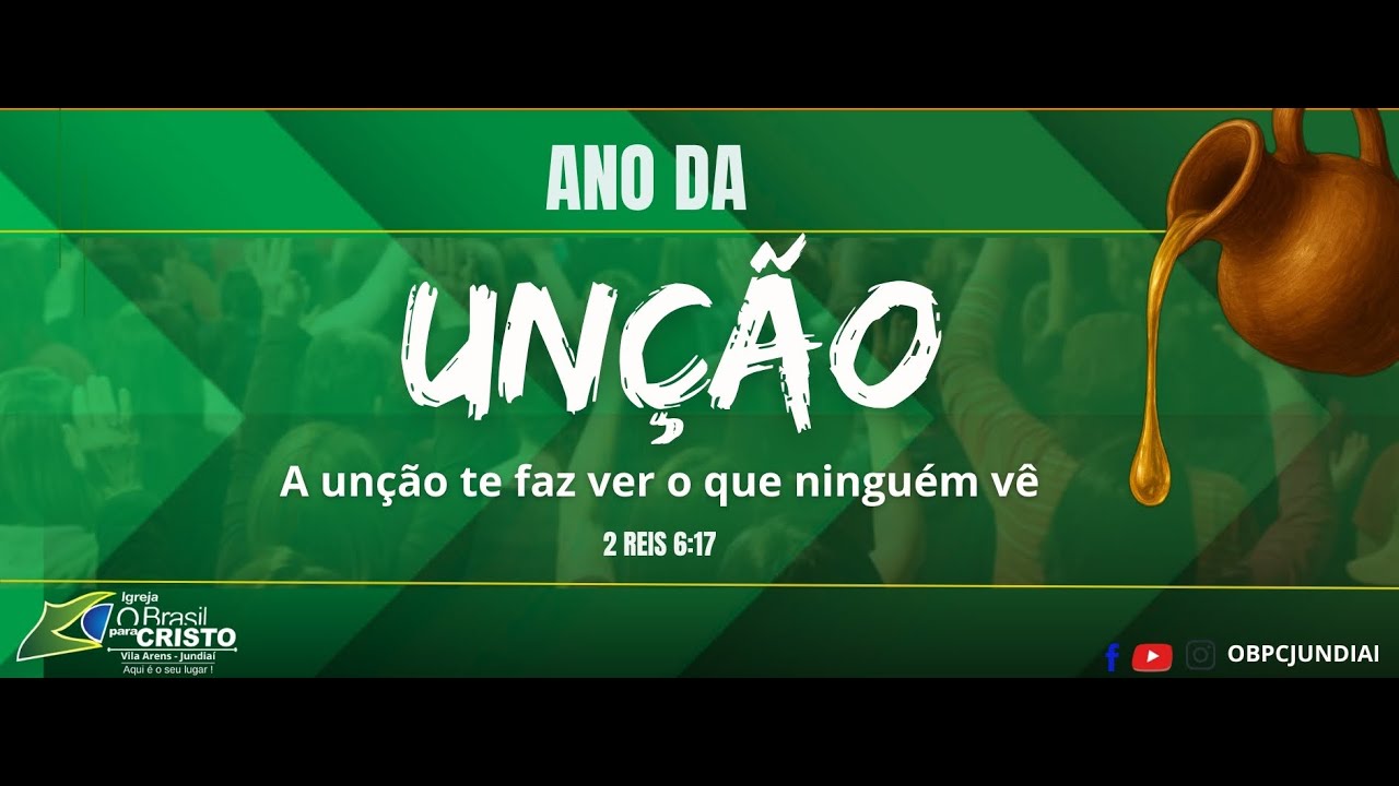 CULTO AO VIVO - QUARTA DO CLAMOR - OBPC  - ANO DA UNÇÃO - 20h00 - 21/01/2026