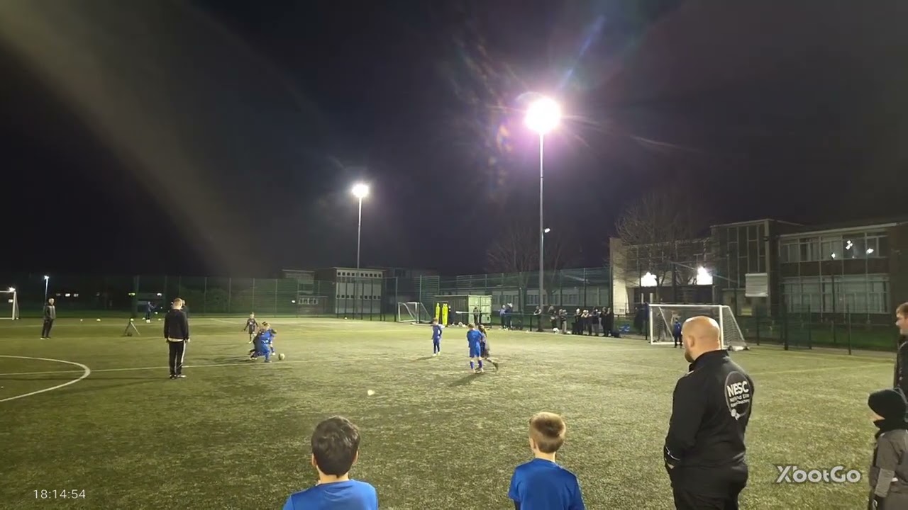 Hartlepool St Francis U8's Blues Vs Seaton Carew United - First Half