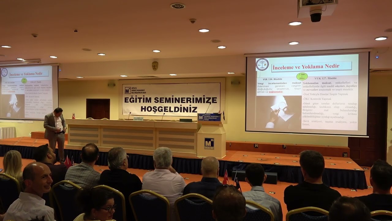 İncelenen Mükellef Olma Nedenleri ve İnceleme Sürecinde Dikkat Edilmesi Gereken Hususlar Semineri