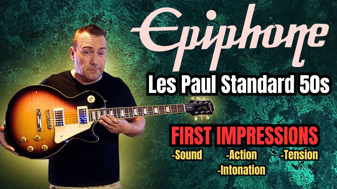 Epiphone Les Paul Standard 50s | Первые впечатления
