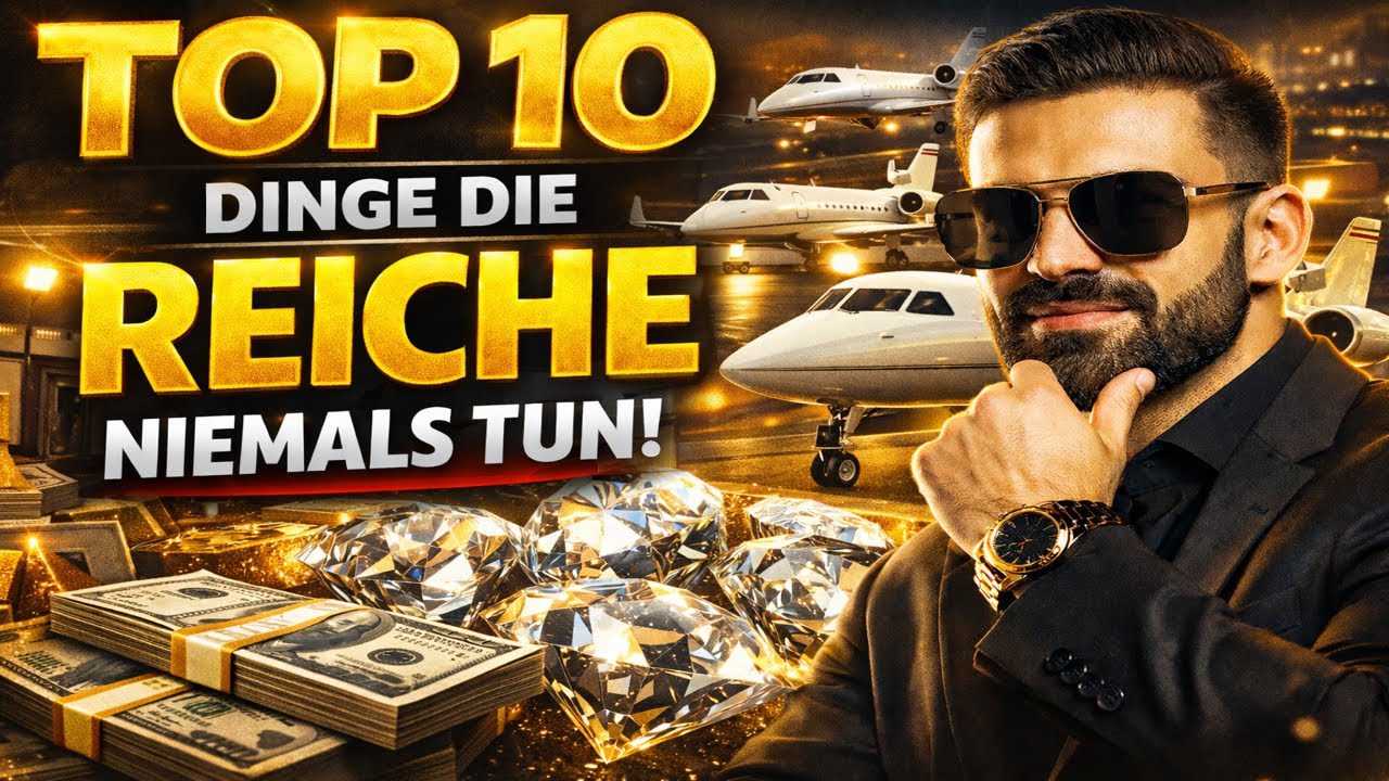 TOP 10 Dinge die REICHE NIEMALS TUN!