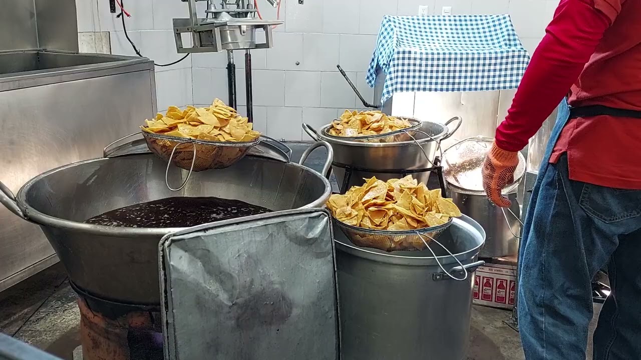 totopos caseros  libres de grasas.