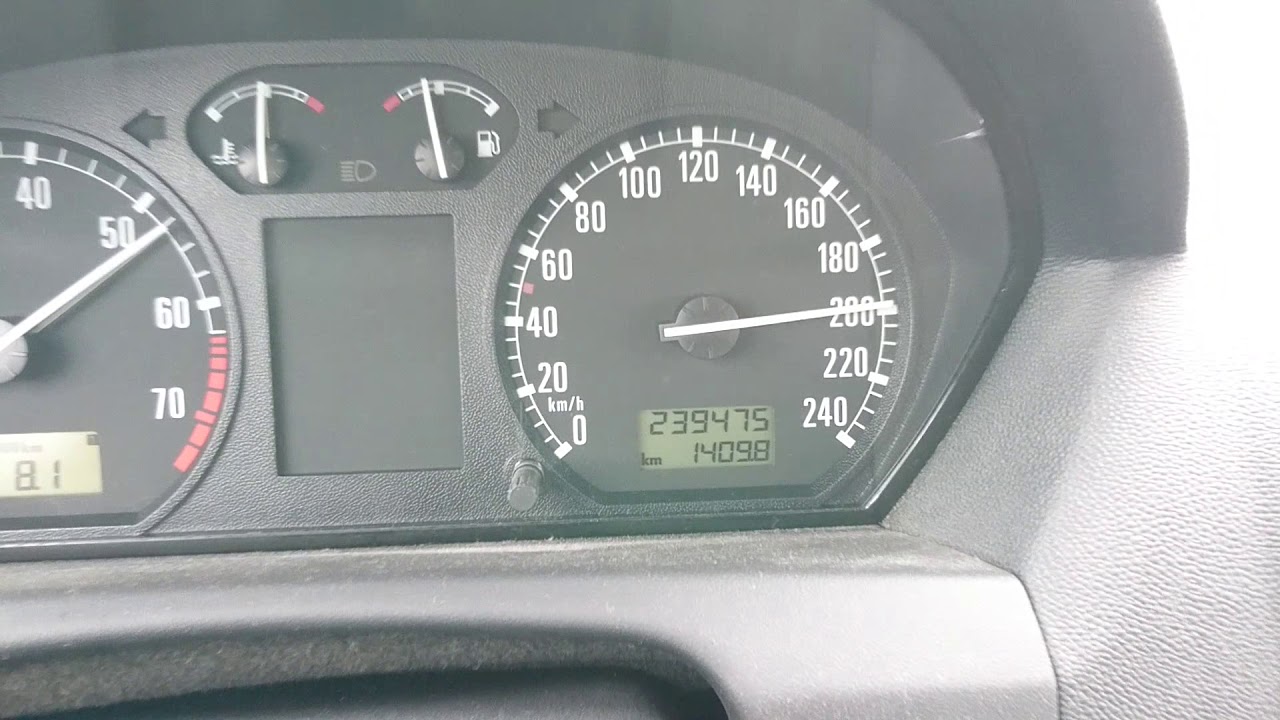Skoda Fabia kombi 2.0 MPI przyspieszenie 150-200 km/h