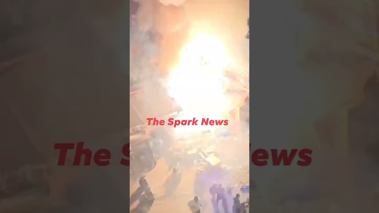 BREAKING NEWS A fire accident occurred at the Neeleswaram temple Kerala injuring over 150 people