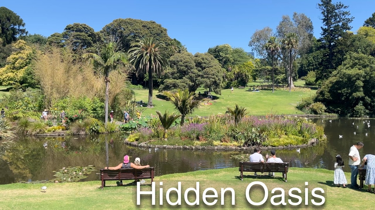 Escaping the City: A Peaceful Walk Through Melbourne’s Botanic Gardens