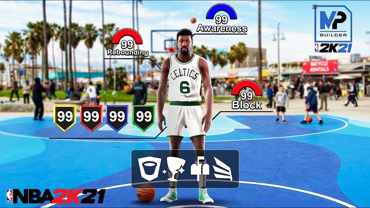 BEST CENTER BUILD in NBA 2K21 - BILL RUSSELL BUILD RETURNS