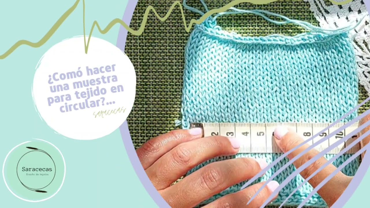 Muestra facil para tejido en circular