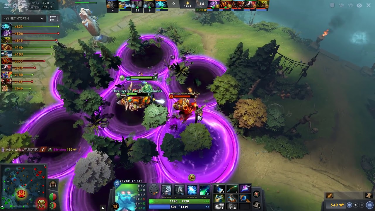 EG.ABED [Storm Spirit] - RAMPAGE | Dota 2 Gosu Gameplay