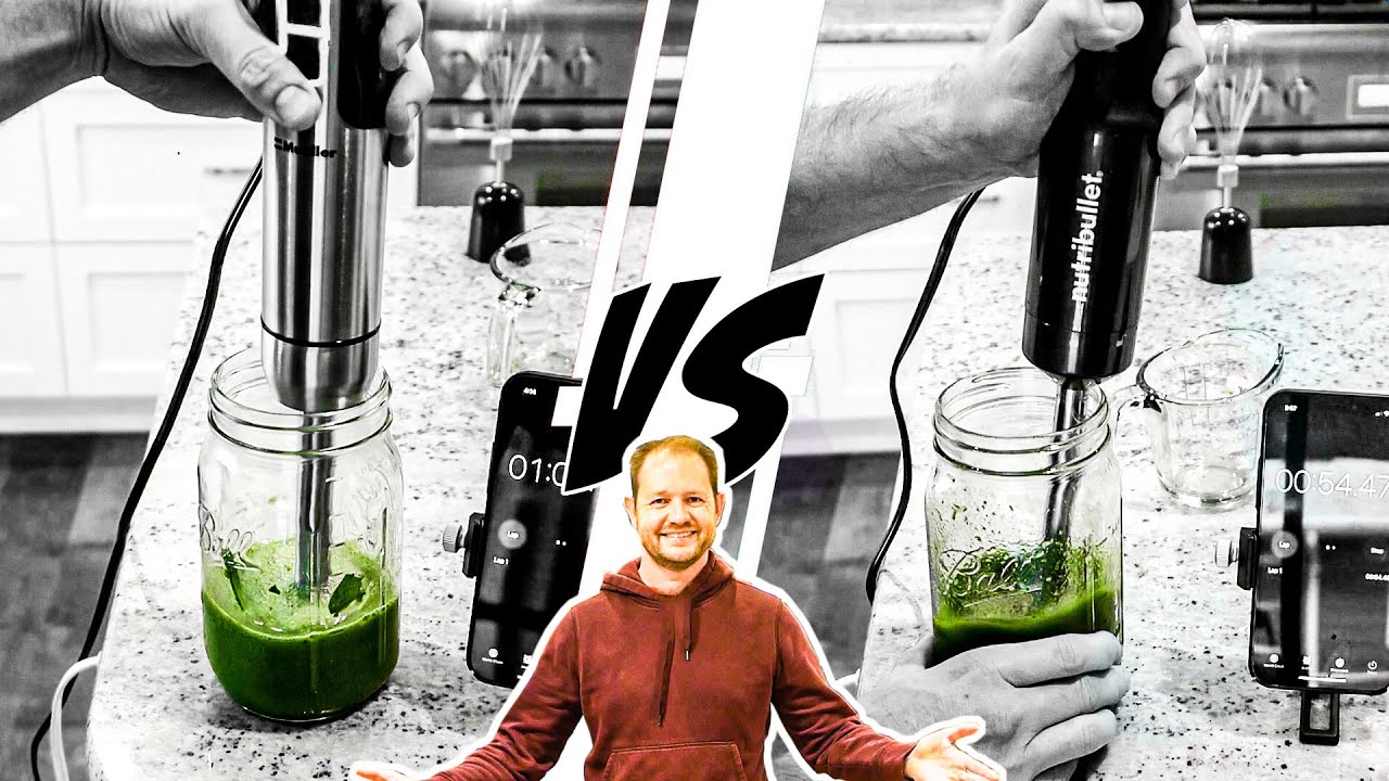 Immersion Blender Showdown: Nutribullet vs Mueller
