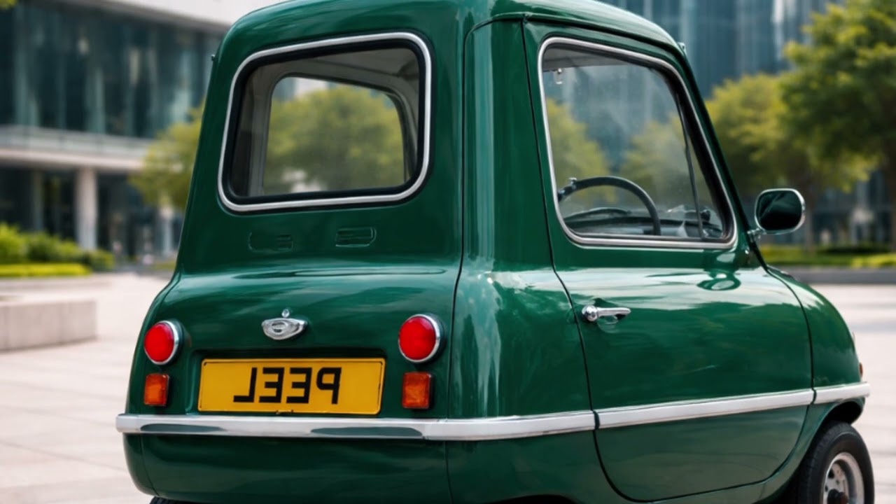 Peel P50 — самый маленький автомобиль в мире… И он действительно ездит! 😲