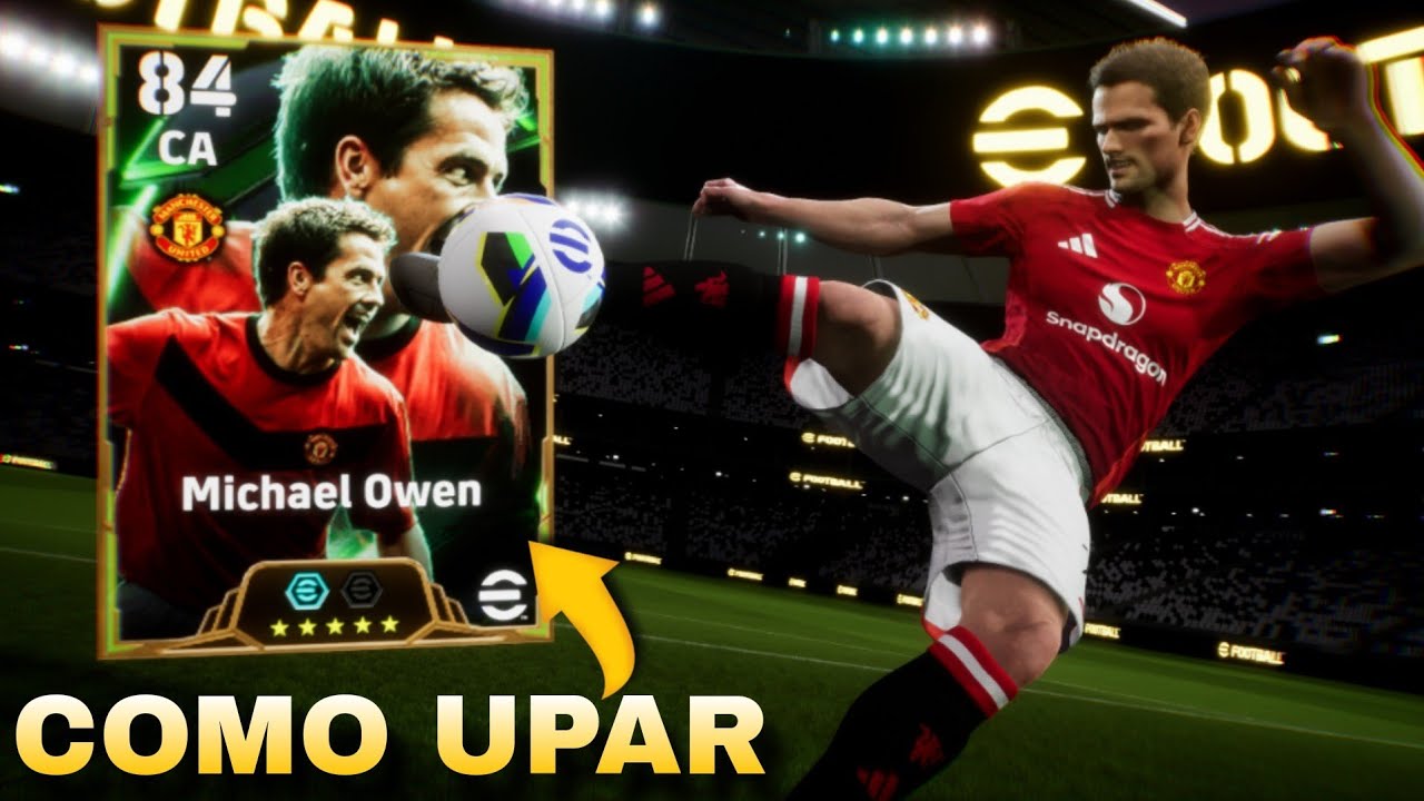 COMO UPAR O MICHAEL OWEN NO EFOOTBALL 2025 🤯
