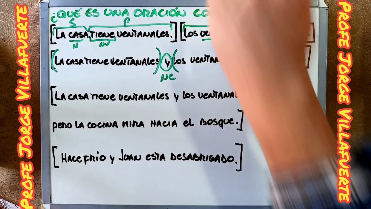 Gramática 9 - ¿Qué es una Oración Coordinada?
