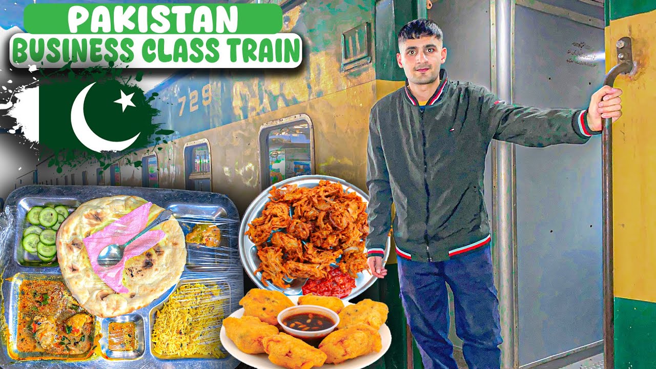 The GOOD The BAD and The CRAZY of Pakistan Trains | Peshawar To Lahore Train Experience | Train Food