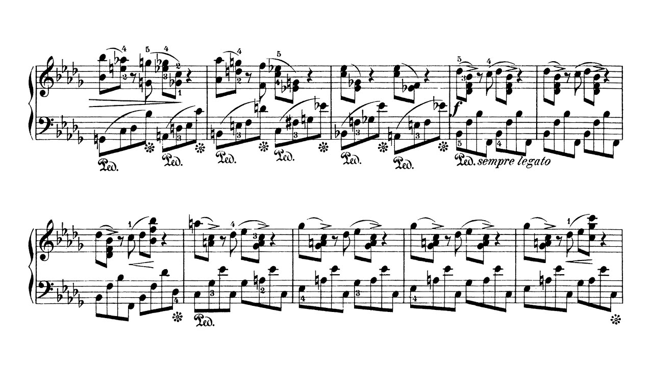 Chopin - Piano Sonata No. 2 in B-flat minor, op. 35 (Audio+Sheet) [Rubinstein]