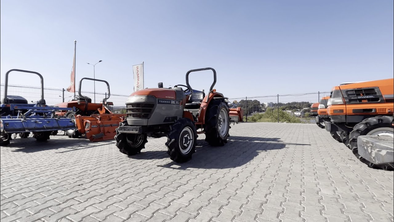 Відео огляд на японський міні трактор Yanmar RS-30 | Totus Traktor