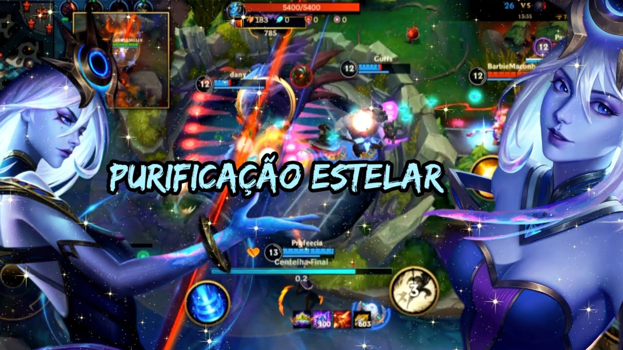 E quem eram eles perto da minha Lux?|Cósmica|Lol Wild Rift