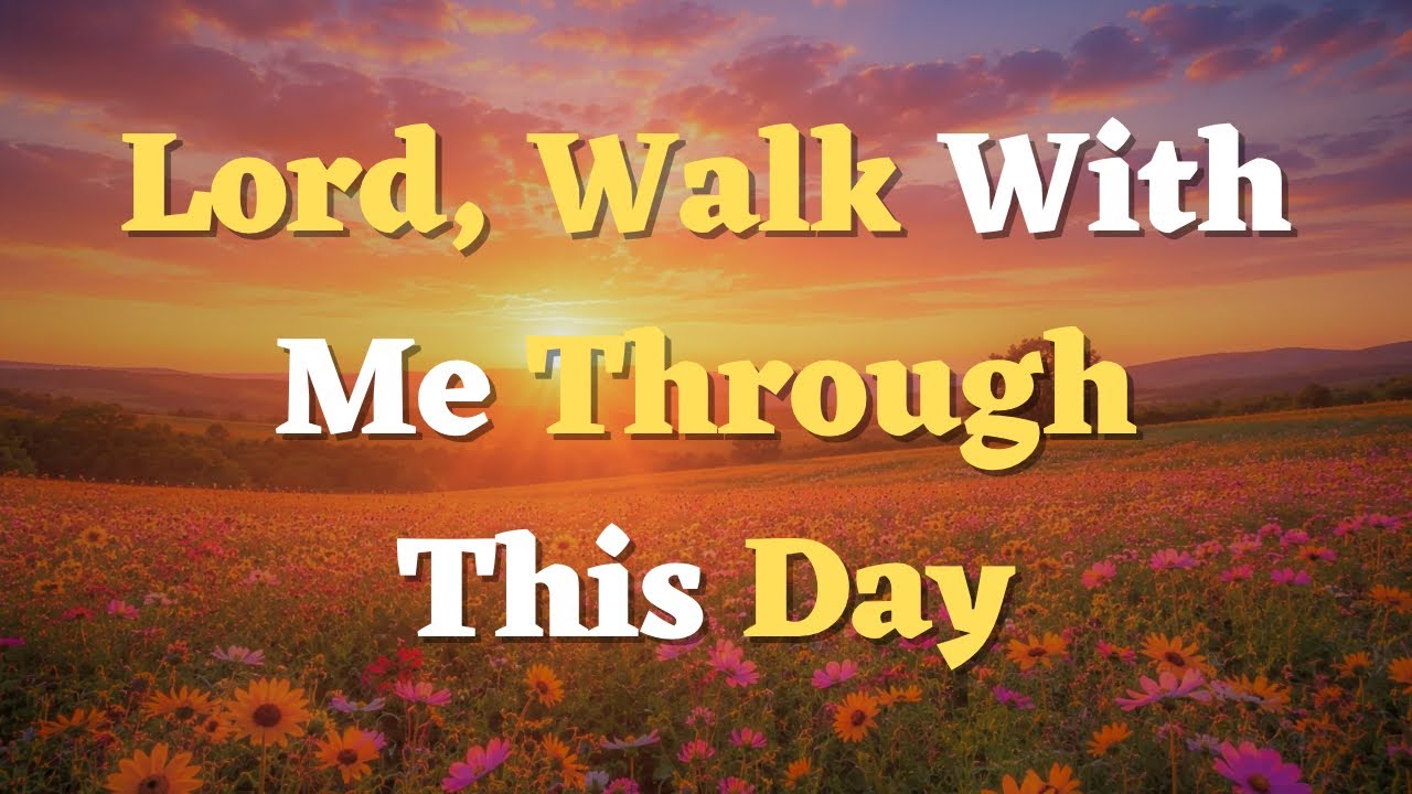 A Morning Prayer Before You Start Your Day | Thanking God for a New Beginning