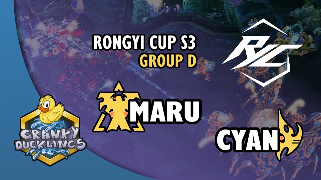 Maru vs Cyan - TvP | Rongyi Cup Season 3 - Group D | StarCraft 2 Tournament
