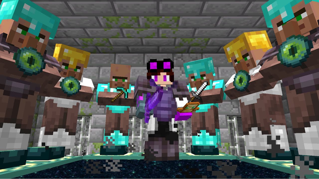 USEI VILLAGERS PARA ZERAR O MINECRAFT