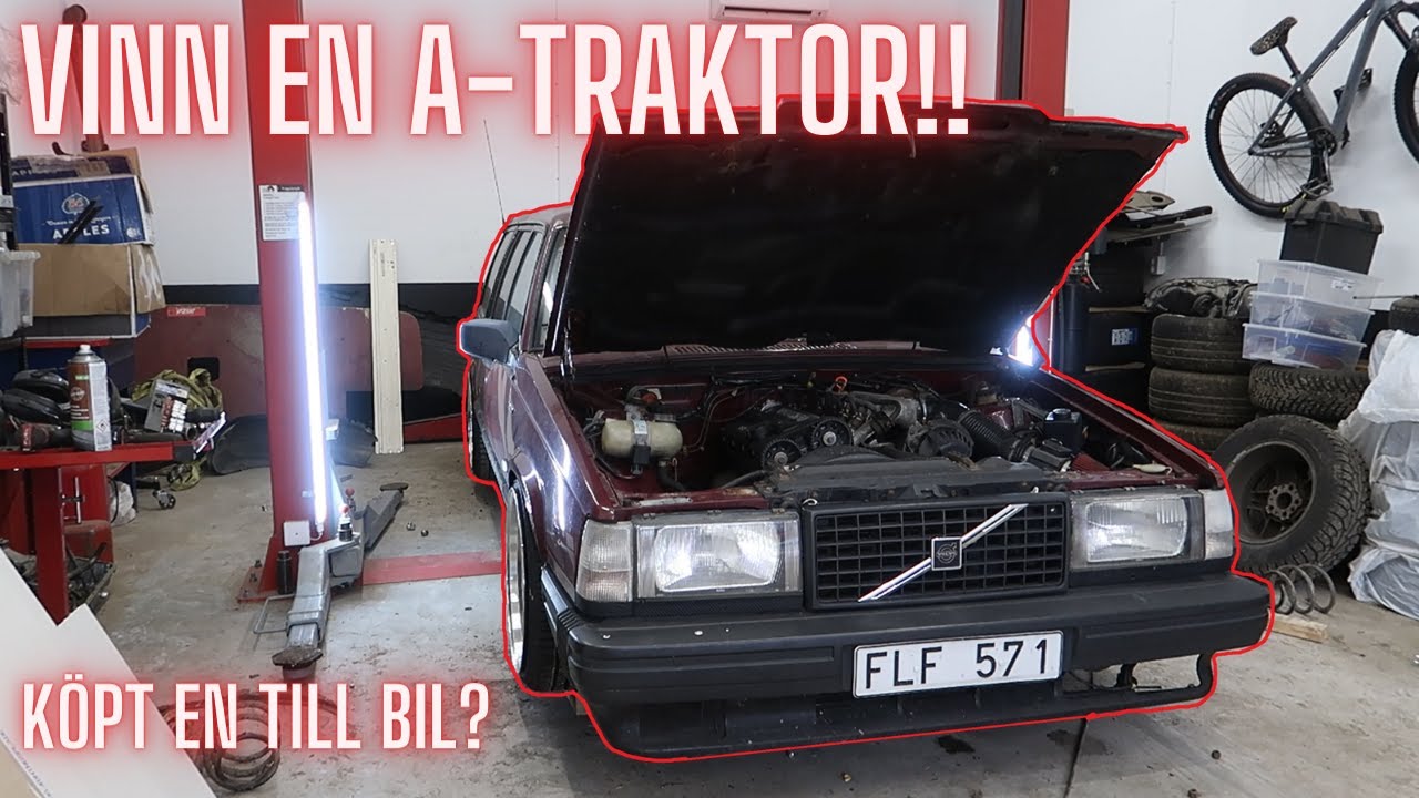 BÖTTAR min ”övergivna” Volvo 745 GLT 16v...