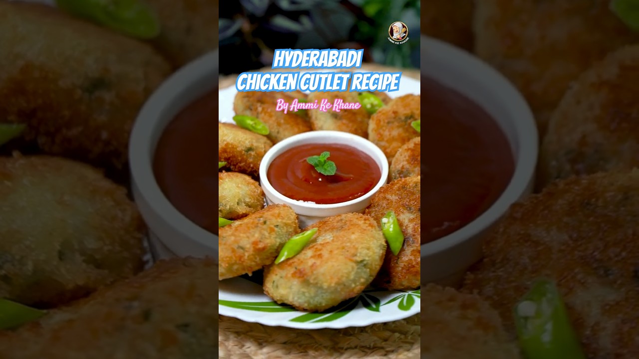 Quick & Easy Chicken Cutlet Recipe By Ammi Ke Khane #ammikekhanerecipe