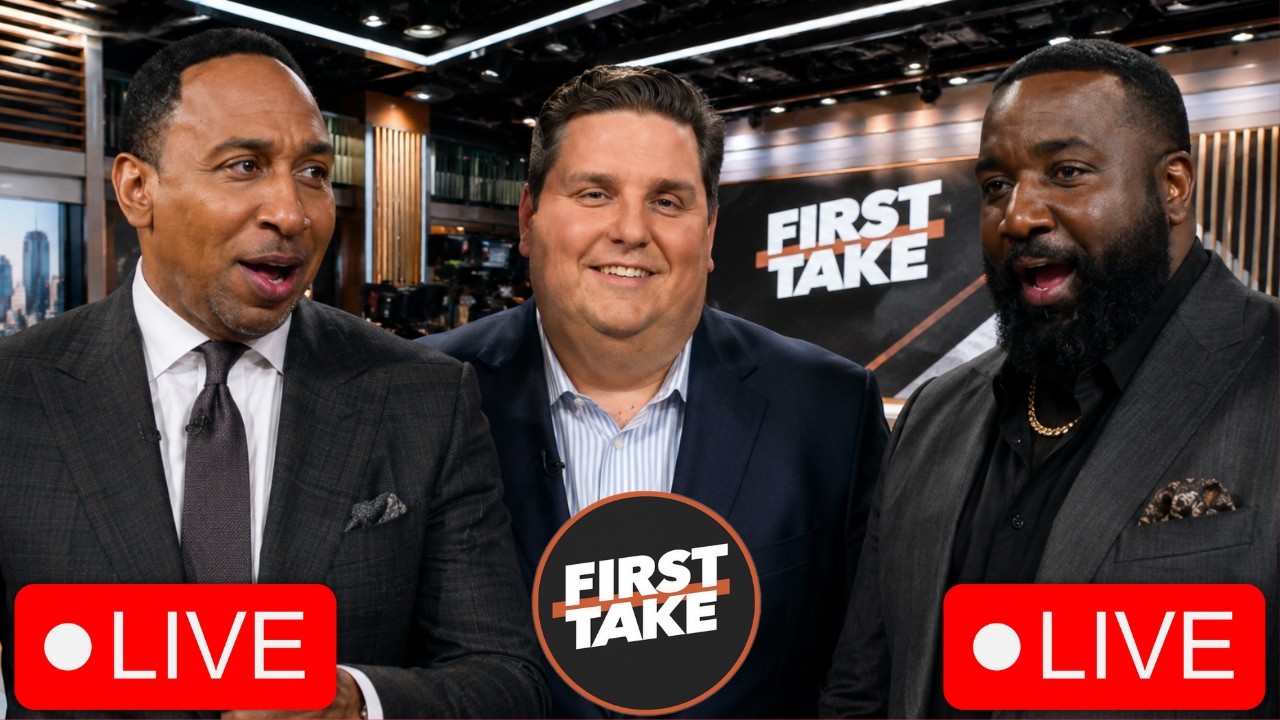 ESPN FIRST TAKE LIVE 06/23/2026 | GET UP LIVE | Stephen A. Smith & Kendrick Perkins on Sports Today
