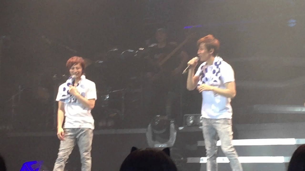 w-inds. Live tour 2015 Blue Blood in Hong Kong- MC