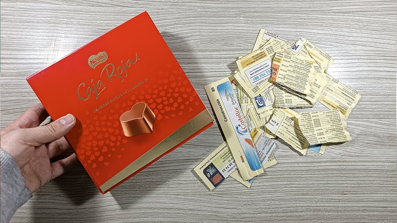 Cómo decorar cajas de cartón. RECICLAJE DIY
