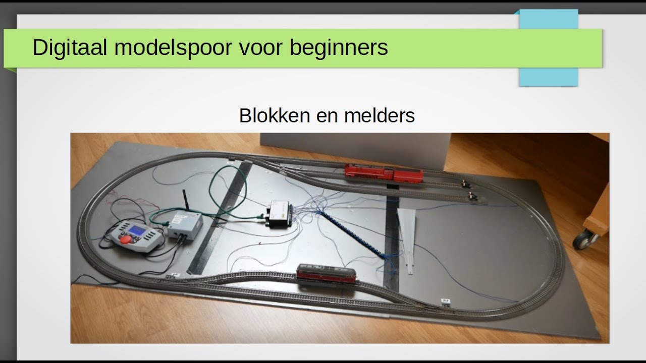 Digitaal modelspoor voor beginners deel 6 - Blokken en melders