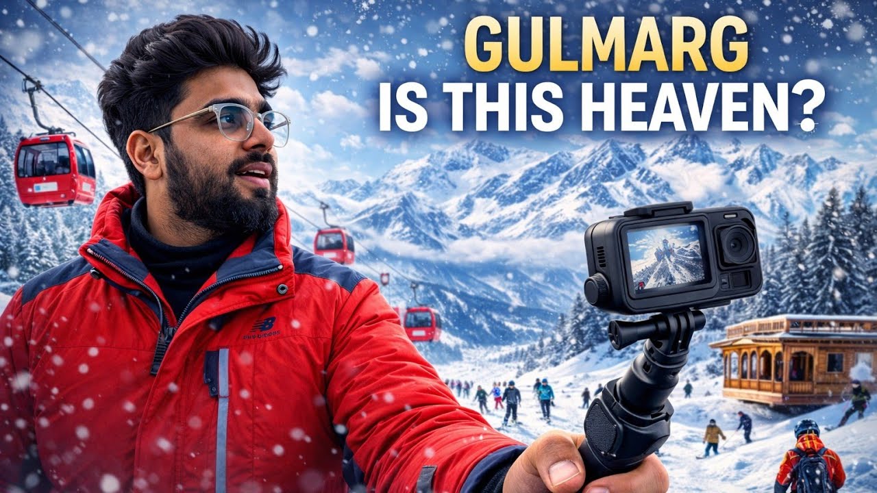 First Vlog 🌄 | Gulmarg Kashmir in Winter ❄️ | Is This Really Heaven on Earth?
