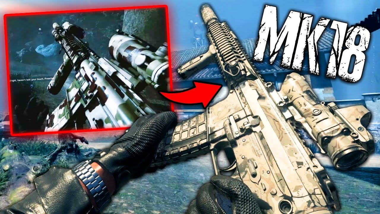 Tactical DDM4 MK18 Rifle from Medal of Honor: Warfighter Final Mission in Modern Warfare 2 Gameplay