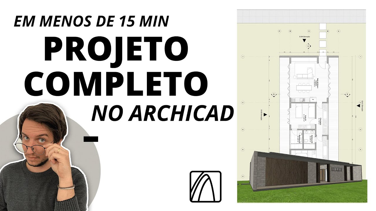 Projeto completo no Archicad em apenas 15 minutos | Hub Prática Criativa