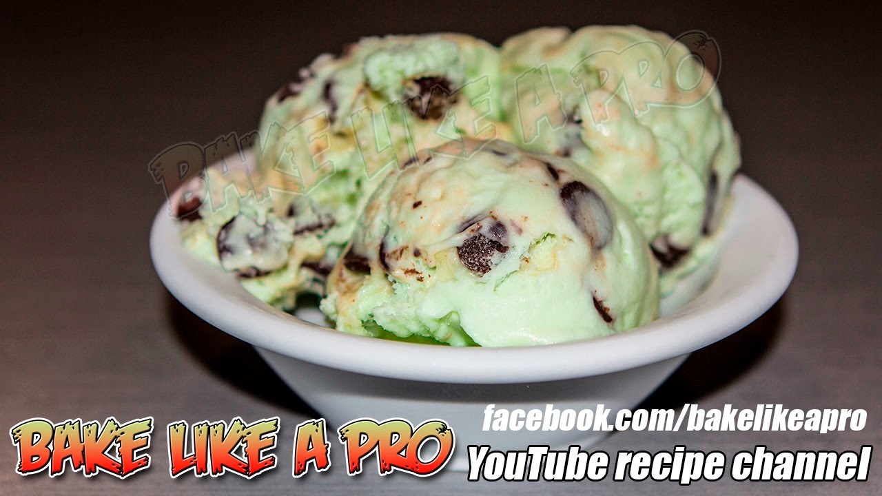 Easy Mint Chocolate Chip Ice Cream Recipe