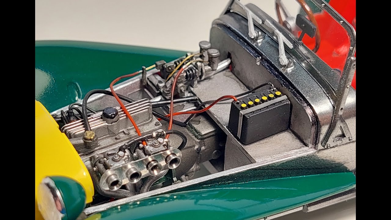 LOTUS Super 7 Series II Tamiya 1/24 Full Video