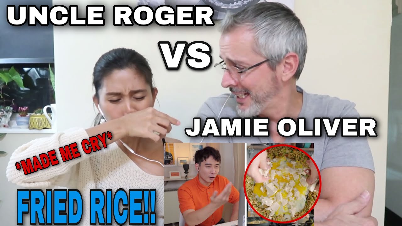 Uncle Roger HATES Jamie Oliver  Egg Fried Rice | Reaction | I cried for this!!