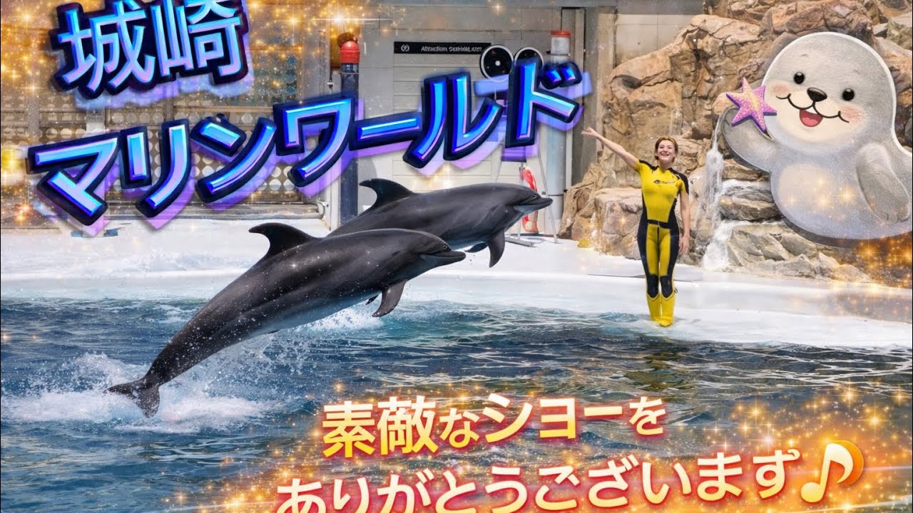 城崎マリンワールド　イルカ🐬アシカ🦭セイウチショー