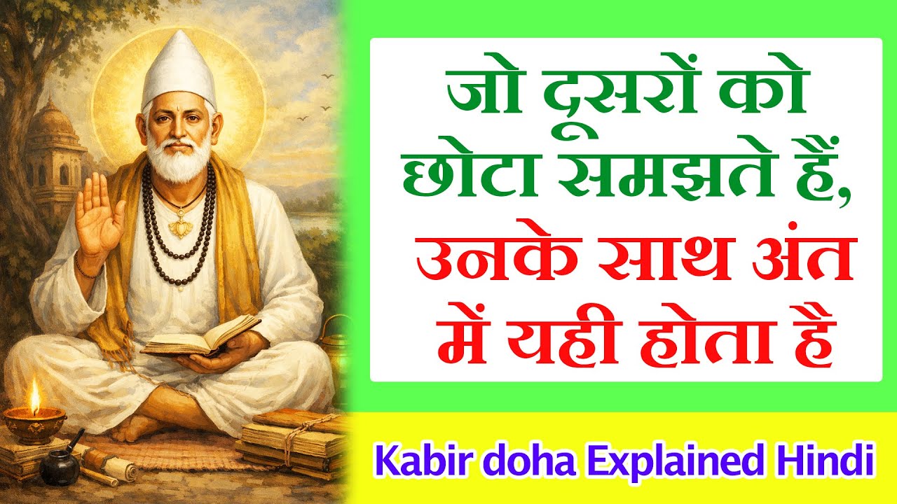 किसी को छोटा समझने की गलती क्यों भारी पड़ती है? Kabir Dohe Explained Hindi