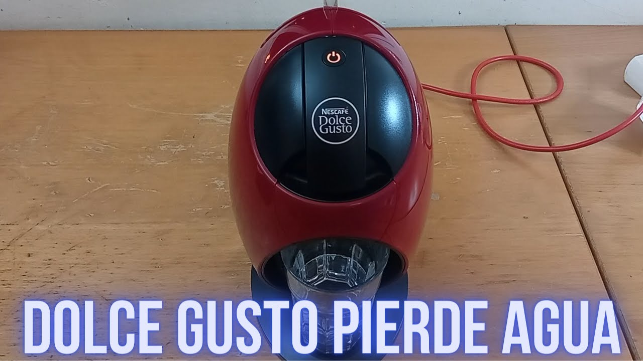 ✅ Cafetera Delonghi dolce gusto Jovia pierde agua y tiene la luz naranja