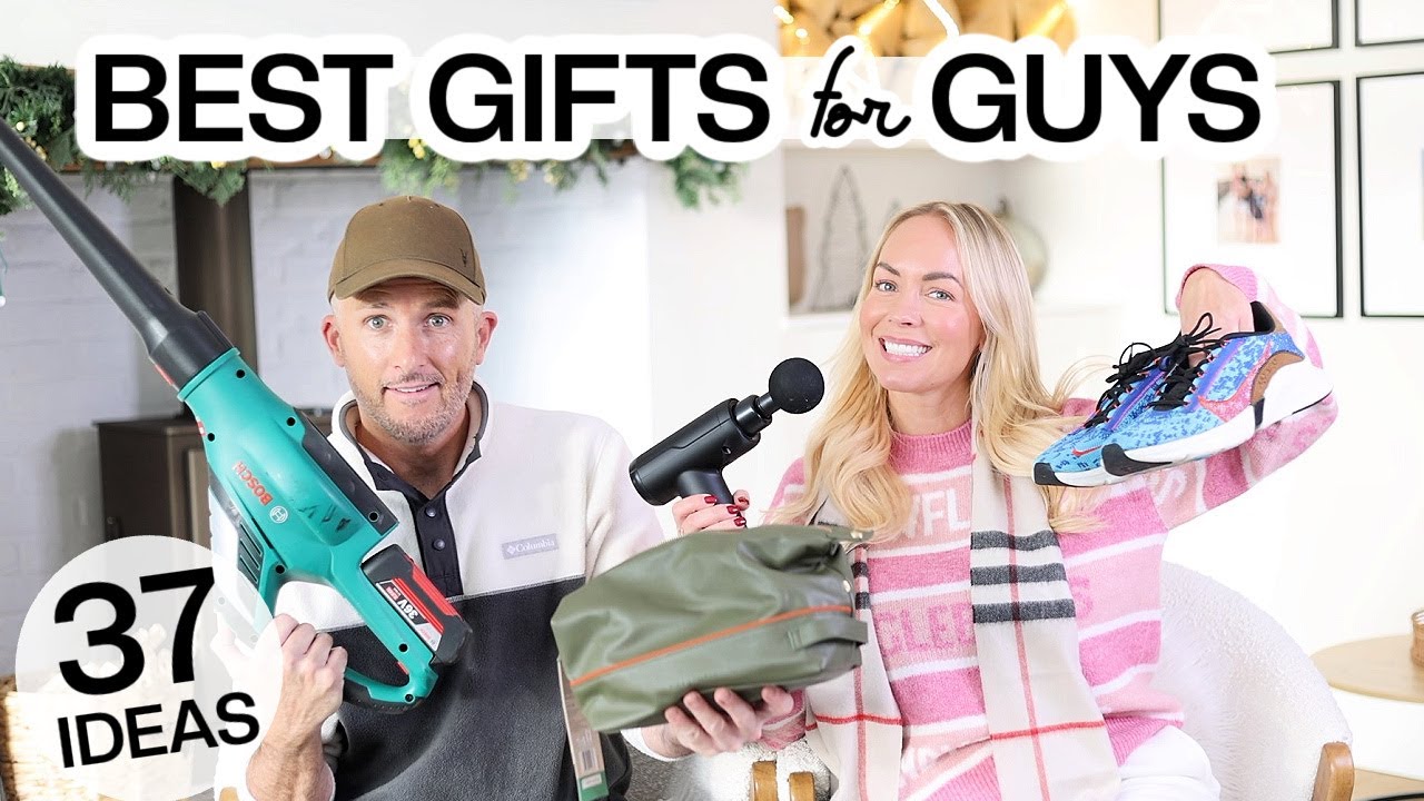 37 BEST Gifts for HIM 🎁 | Mens Gift Guide | WHAT GUYS REALLY WANT!