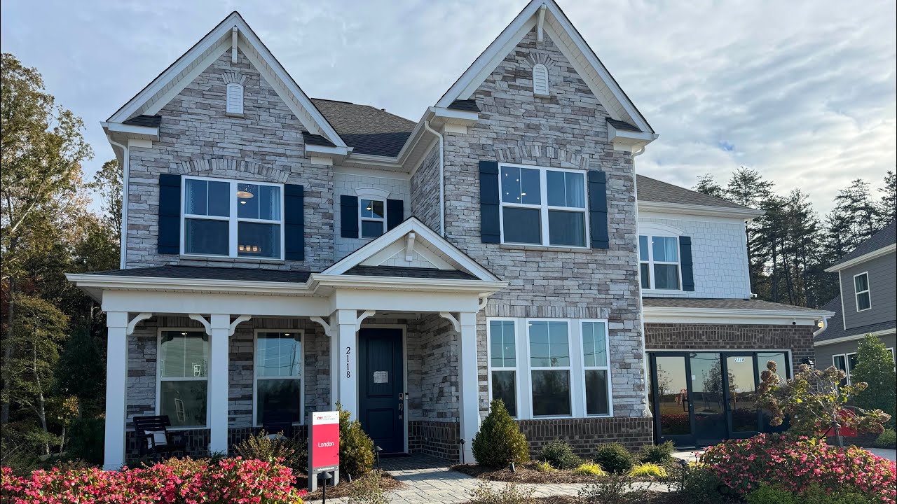 LONDON MODEL HOME TOUR II TAYLOR MORRISON HOMES IN INDIAN LAND SC | NEAR CHARLOTTE NC