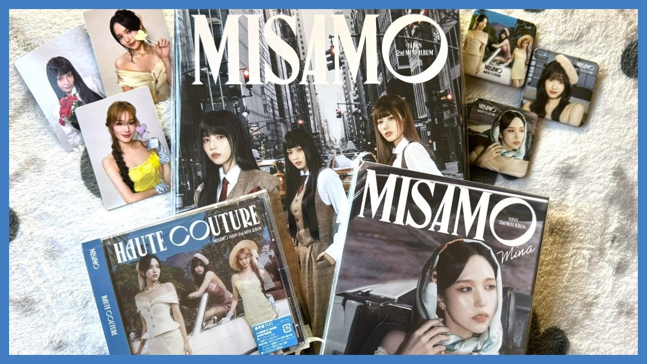 MISAMO ミサモ  | Haute Couture 2nd Mini Album Unboxing | Regular, MINA & Limited Edition CD/DVD Version