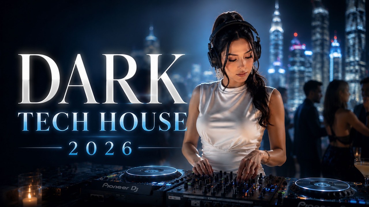 Dark Tech House 2026 🖤 Only The Lights Remember Us | Skyline Rooftop Mix