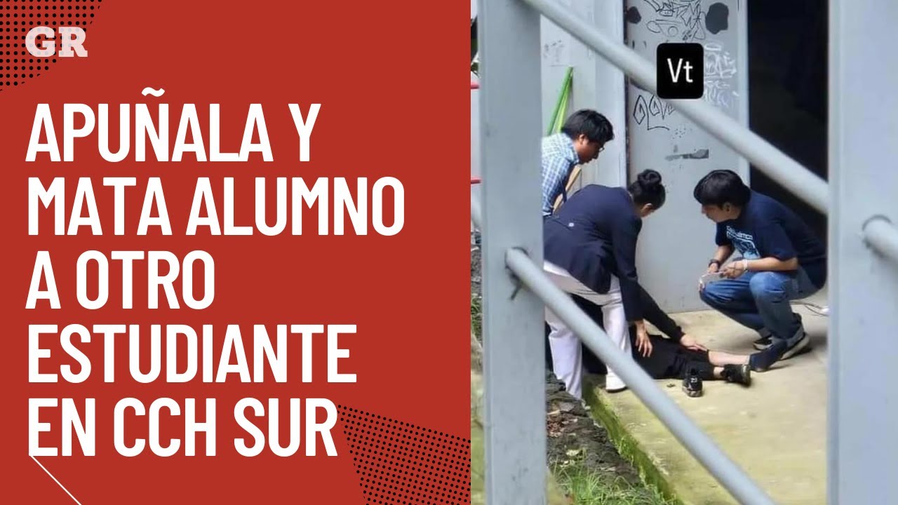 Apu&ntilde;ala y mata alumno a otro estudiante en CCH Sur