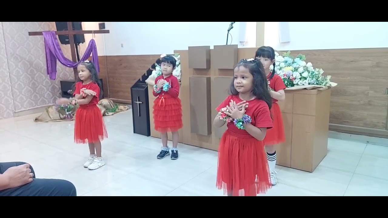 Tarian sekolah minggu Samsam and friends