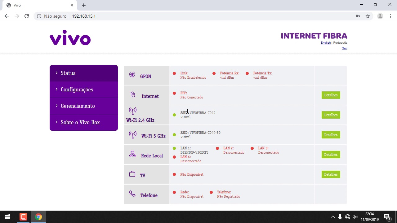 Como DESBLOQUEAR e ALTERAR o DNS Vivo FIBRA e Melhorar sua Internet 300% SEGREDO 2