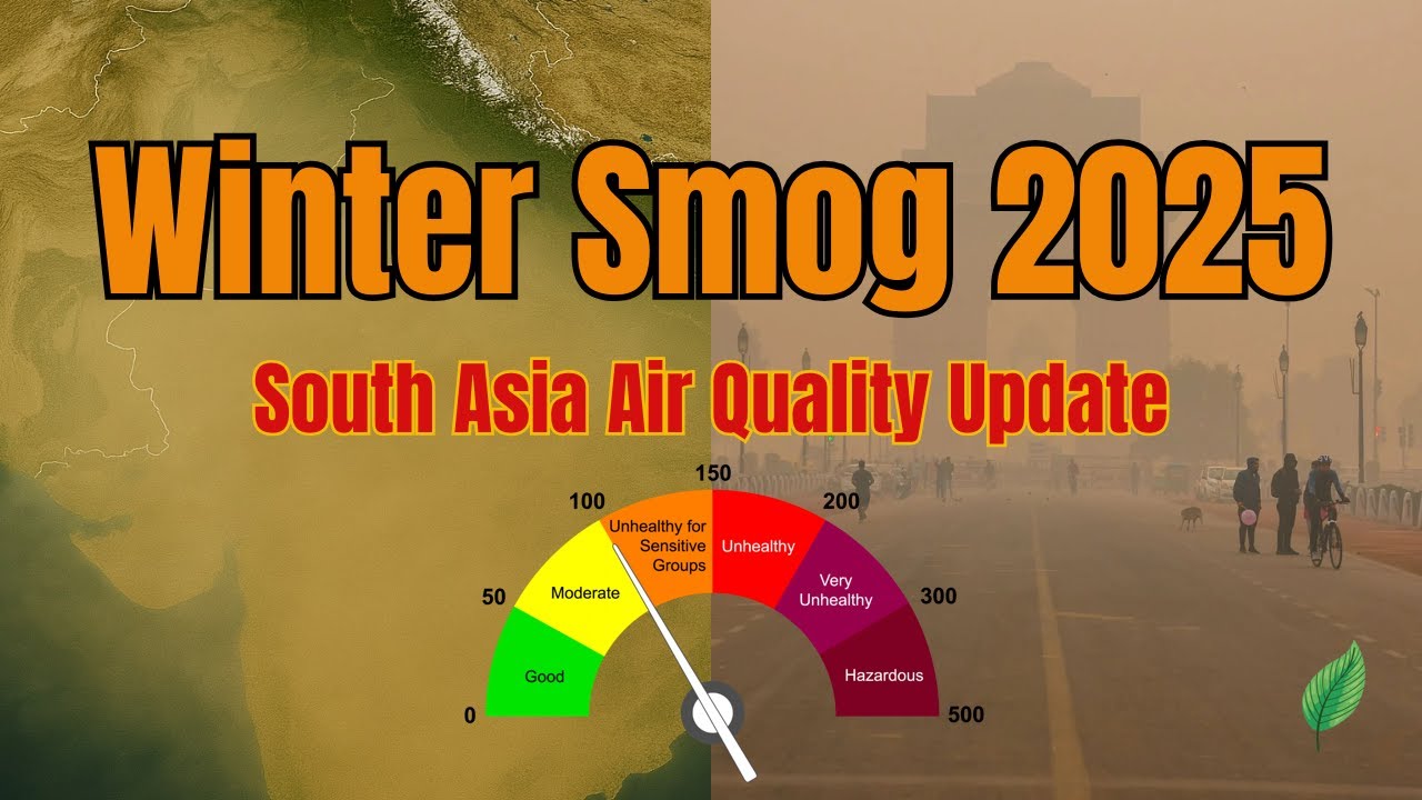 South Asia Smog 2025 &mdash; Haze Returns This Winter