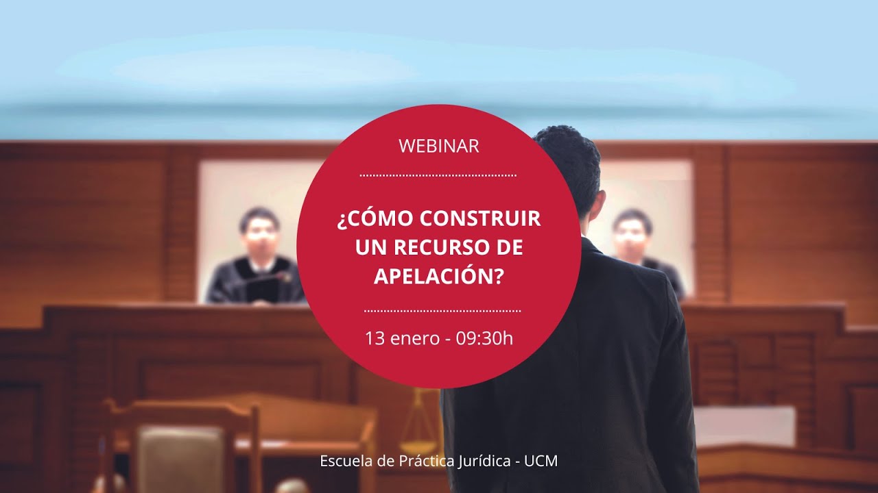 &iquest;C&Oacute;MO CONSTRUIR UN RECURSO DE APELACI&Oacute;N