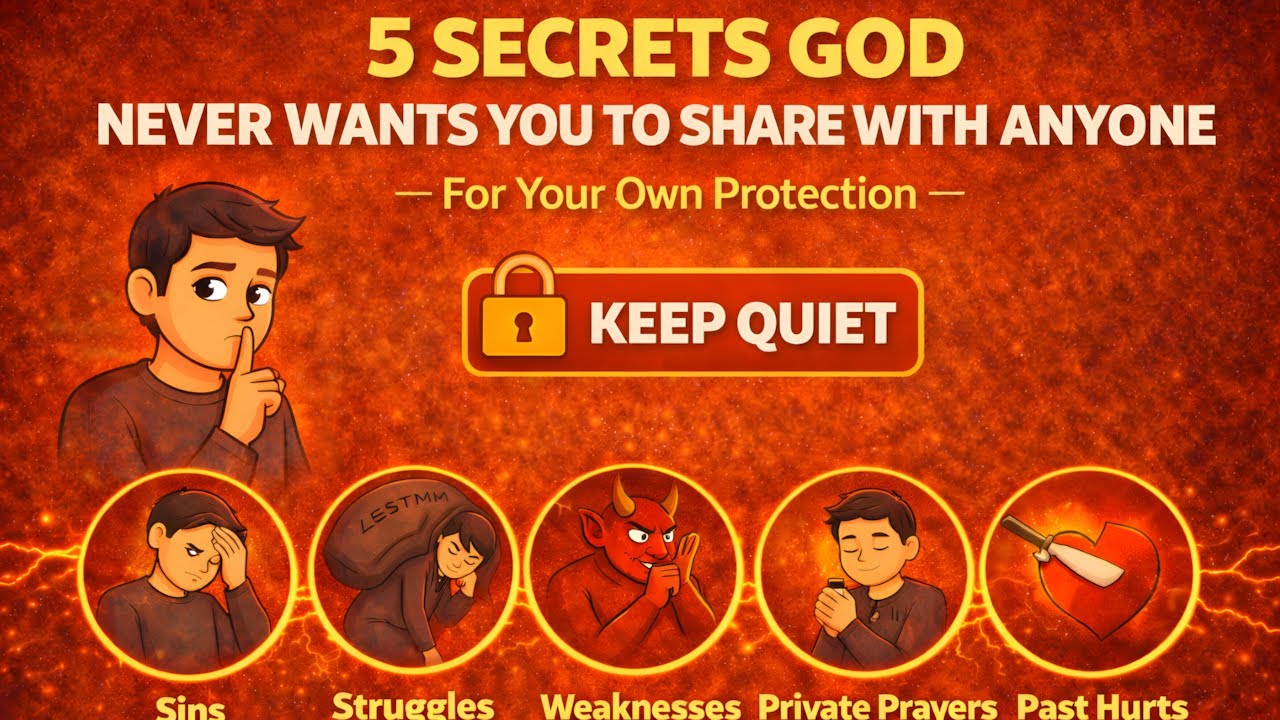 5 Secrets God Never Wants You to Share With Anyone — For Your Own Protection