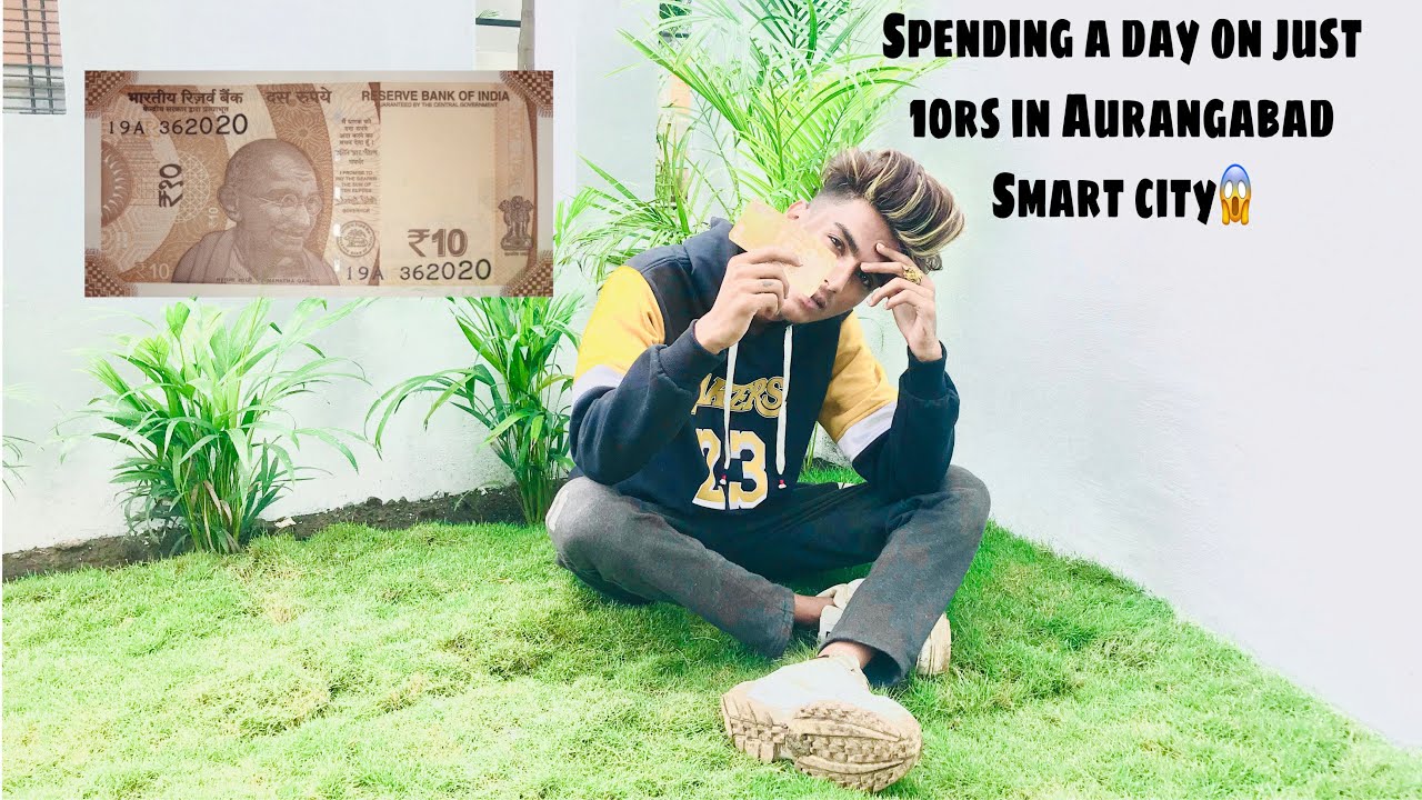 Spending a day on just 10rs in Aurangabad smart city😱|| Aditya agale!